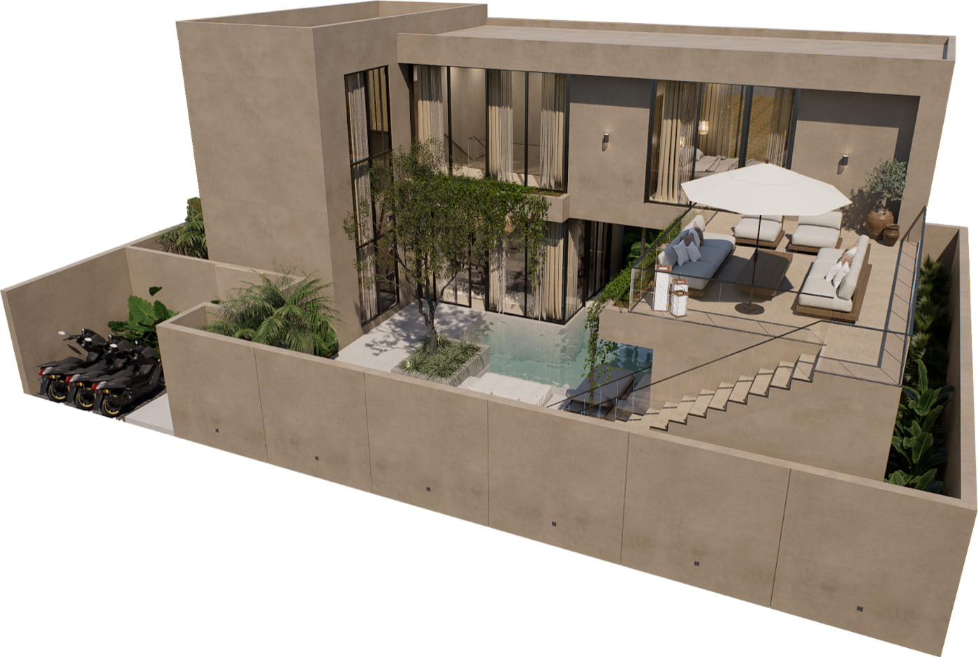 3 bedroom Zeniara villa concept